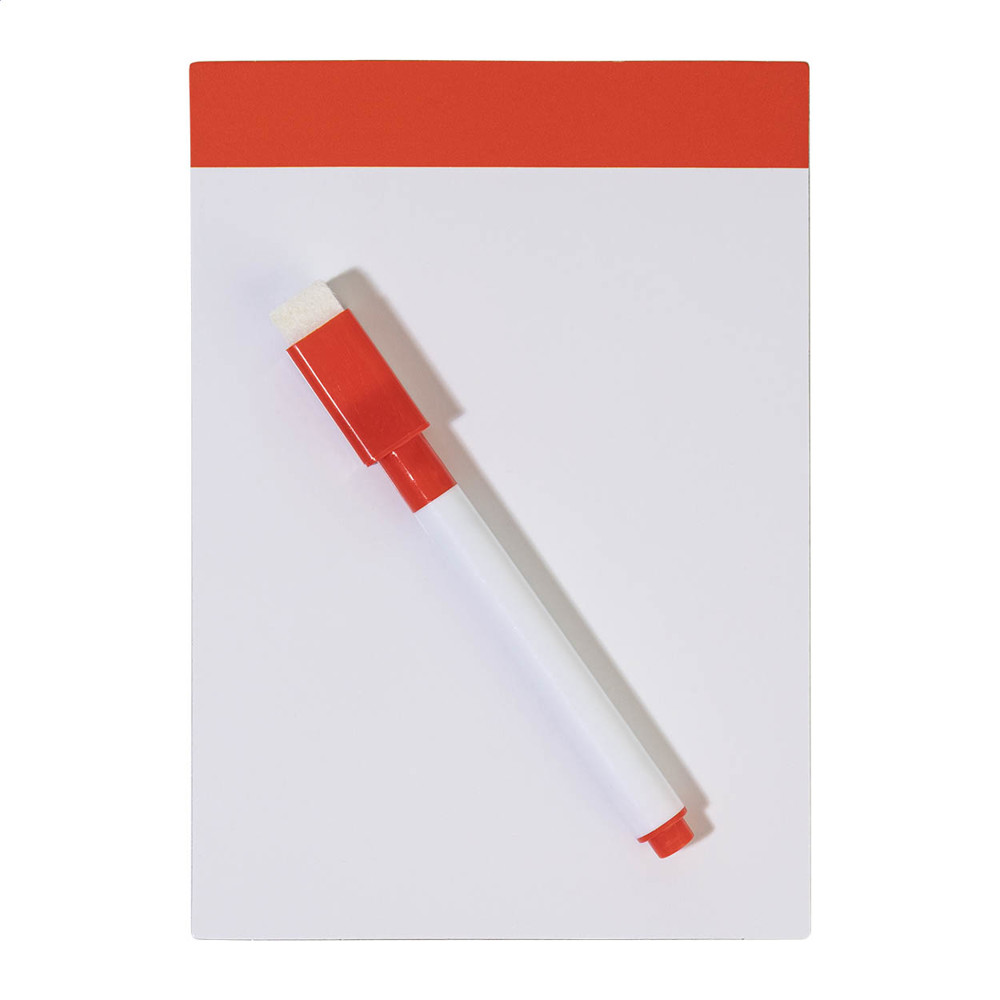 Mafri - magnetisch witbord - rood/wit