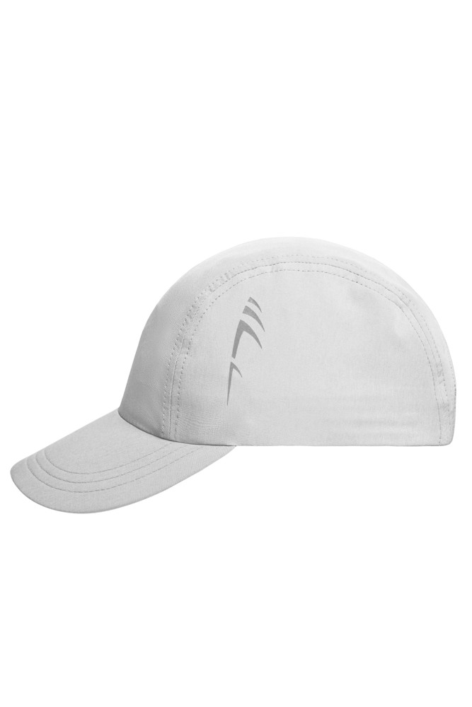 3 Panel Cap - White