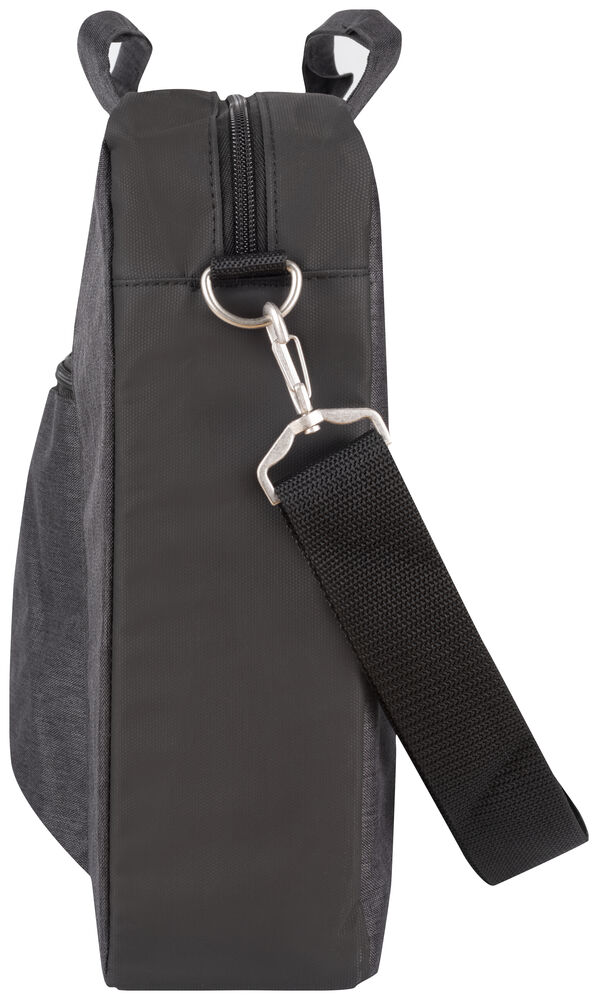 Clique - Prestige Briefcase Antraciet Melange One size