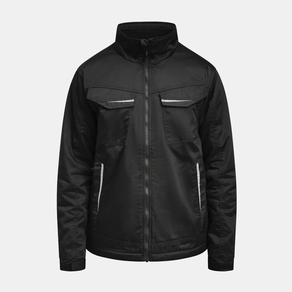 Jobman - 1317 Service Jacket Lined - Zwart