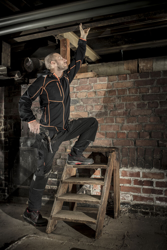 Jobman - 2191 Stretch Trousers HP Donkergrijs/Zwart C146