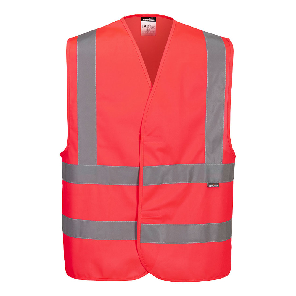 Hi-Vis Band en brace vest - Red