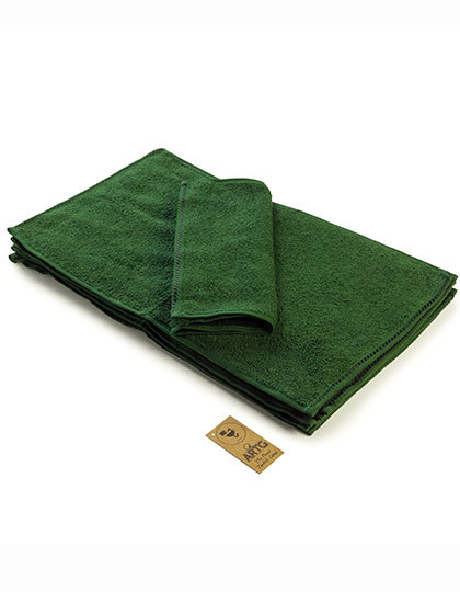 ARTG - Guest Towel - dark green