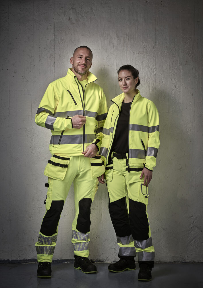 Jobman - 1210 Hi-Vis Women’s Softshell Jacket