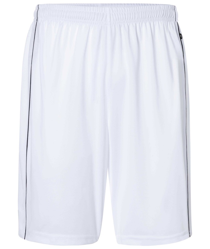 Basic Team Shorts - White/Black