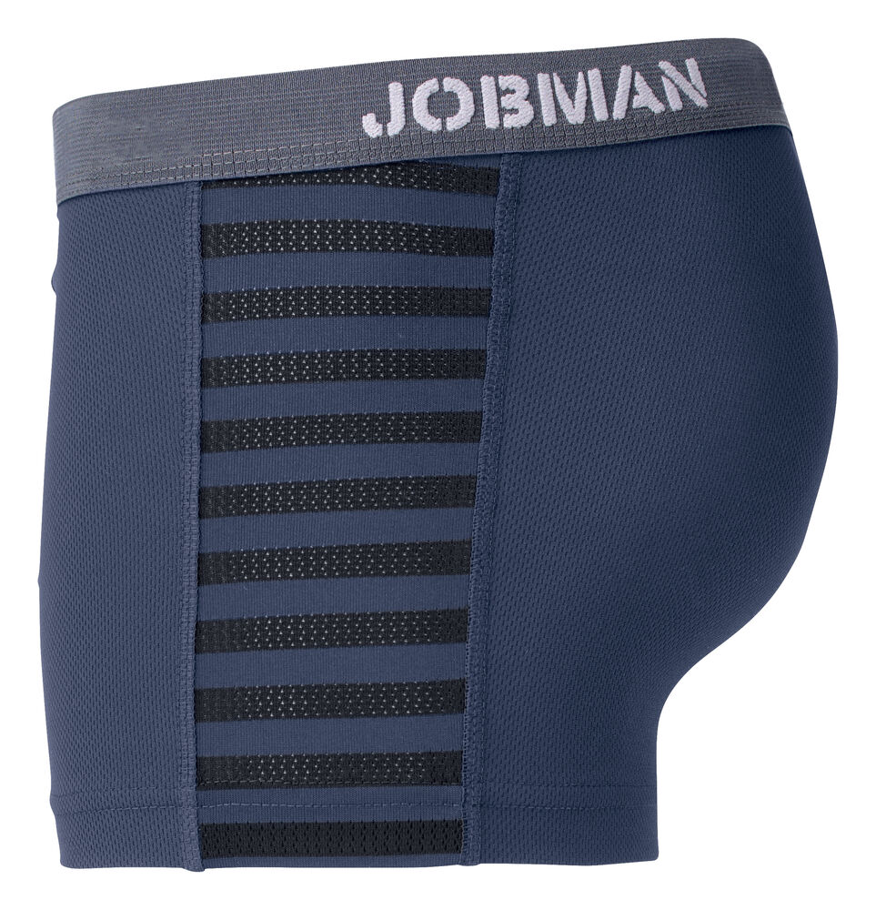 Jobman - 2576 Briefs Dry-tech™ Bamboo Zwart/Donkergrijs L