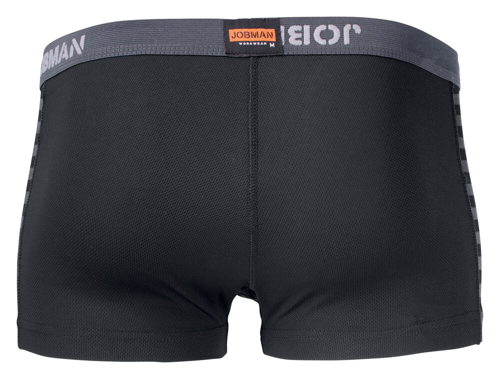 Jobman - 2576 Briefs Dry-tech™ Bamboo Zwart/Donkergrijs L