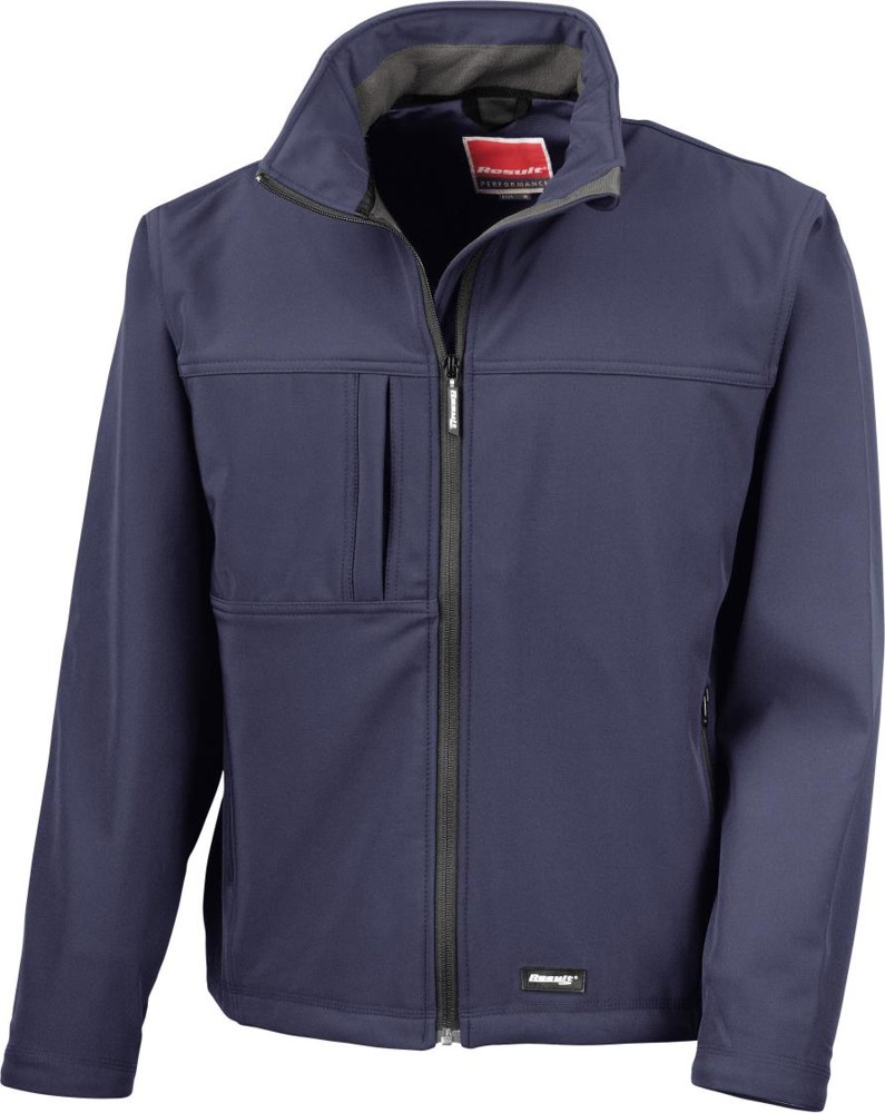 Classic Soft Shell Jacket - Navy