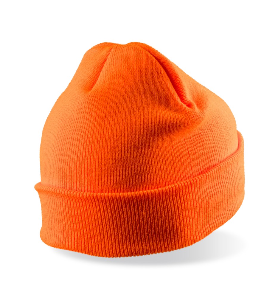 Bedrukbare muts in dubbel tricot Thinsulate™ - Orange