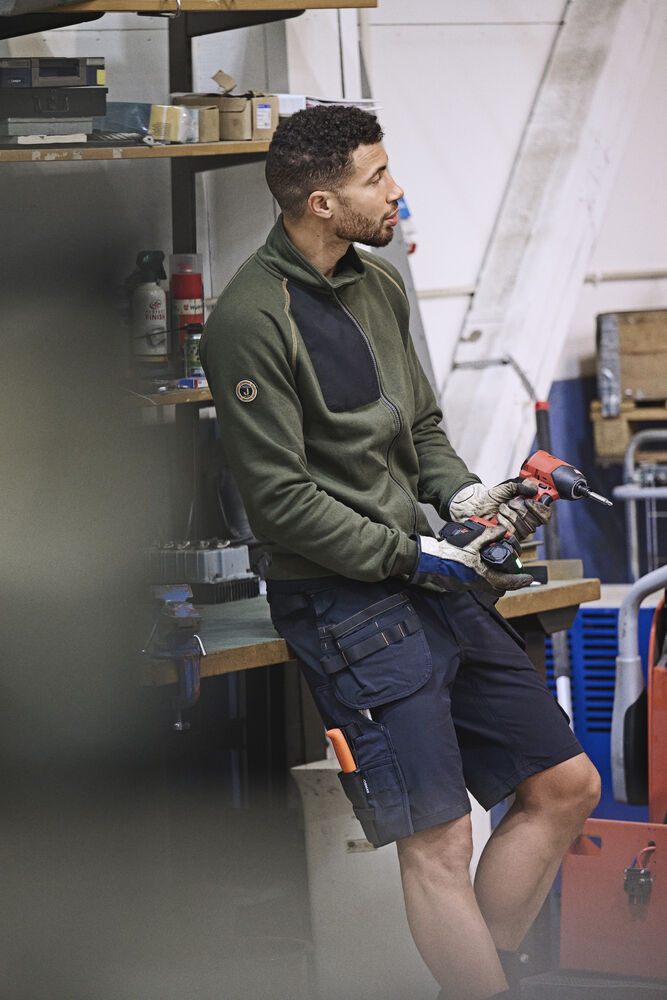 Jobman - 5141 Sweatshirt Full-Zip zwart M