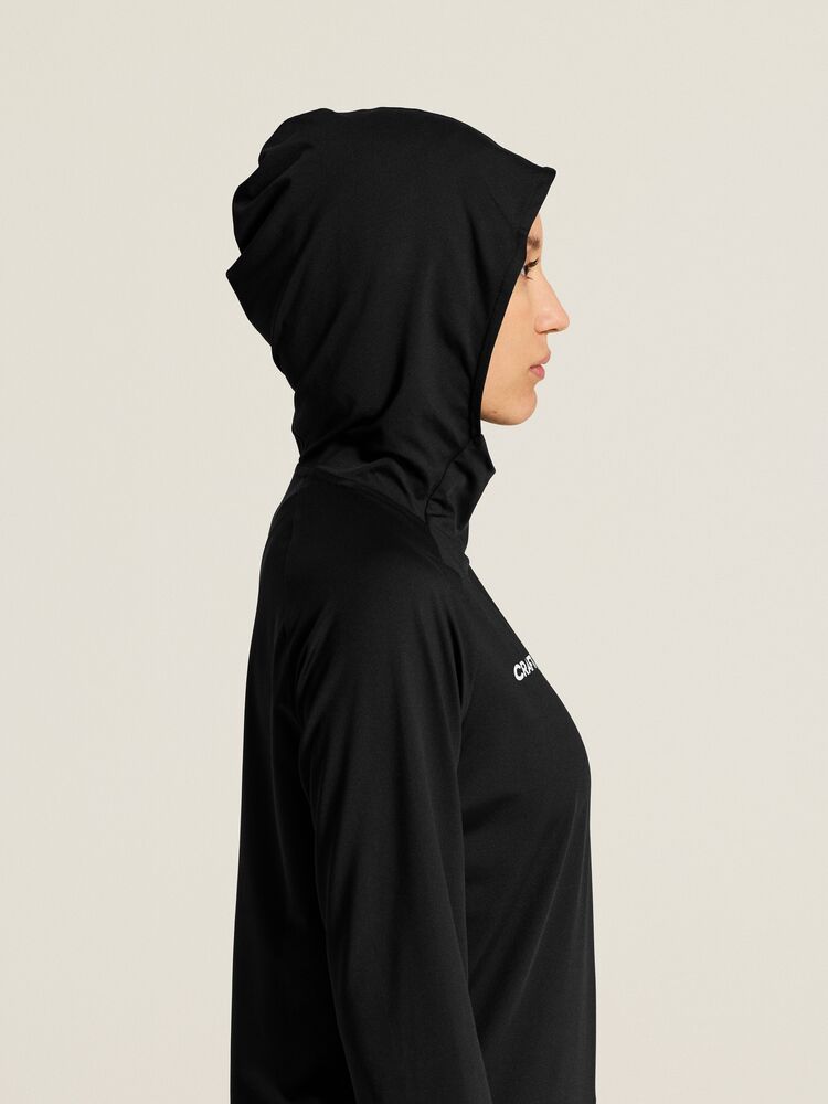 Craft - Ability Long Sleeve Hood W Black S