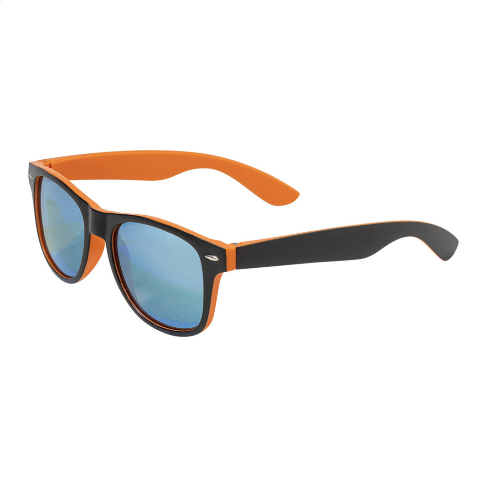 Noosa - zonnebril - oranje/zwart