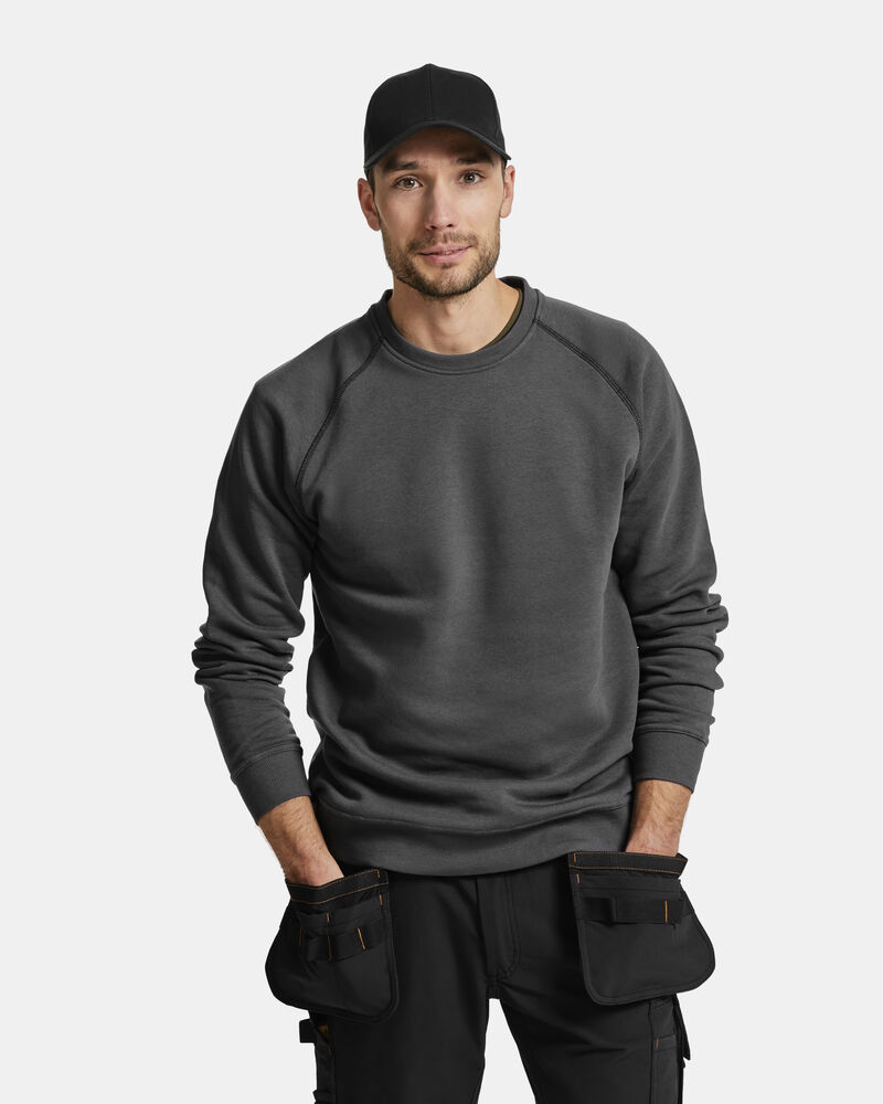 Jobman - 5140 Sweatshirt donkergrijs XL