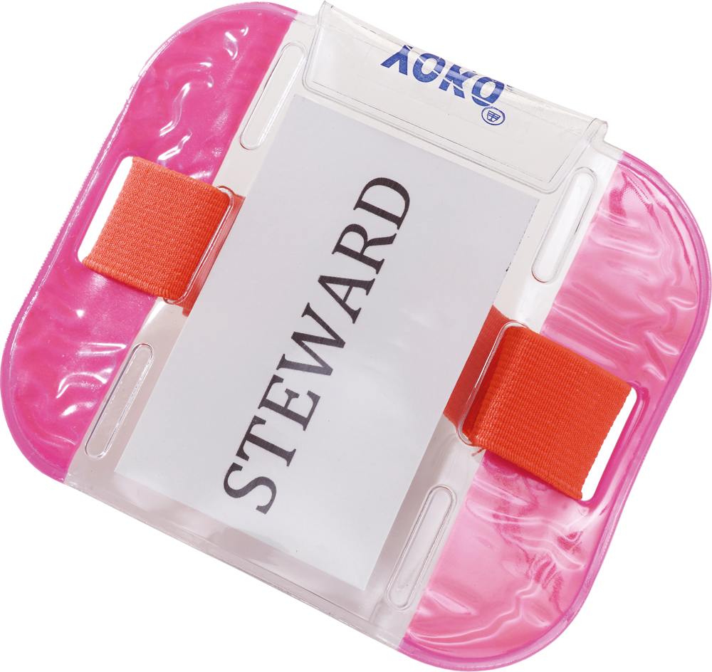 YID03 - ID Armbanden - Fluo Pink