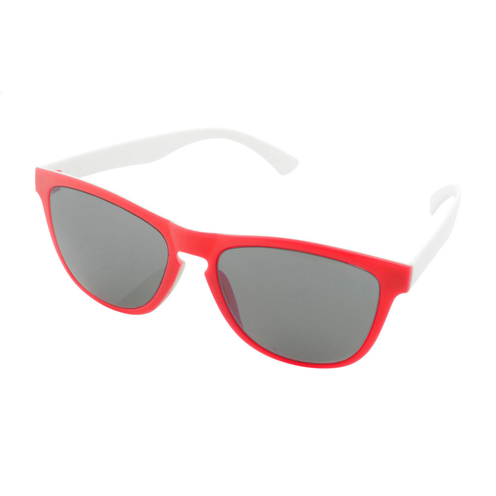 CreaSun - personaliseerbare zonnebril - rood/wit