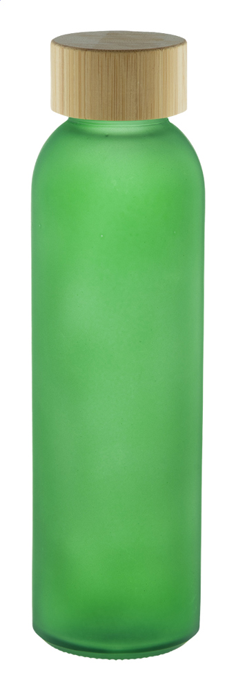 Cloody - glazen fles - groen