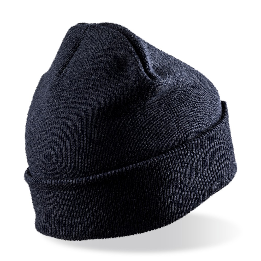 Bedrukbare muts in dubbel tricot Thinsulate™ - Navy