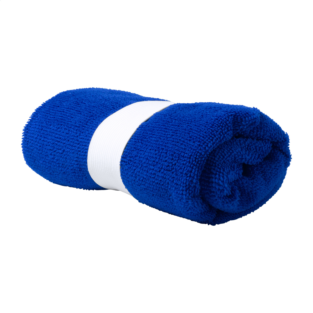 Athletic - absorberende handdoek - blauw