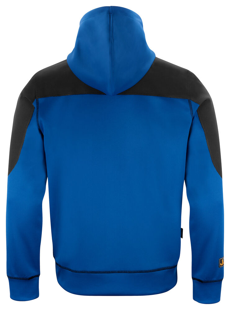 Jobman - 5303 Hoodie Spun Dye Kobalt/Zwart XS