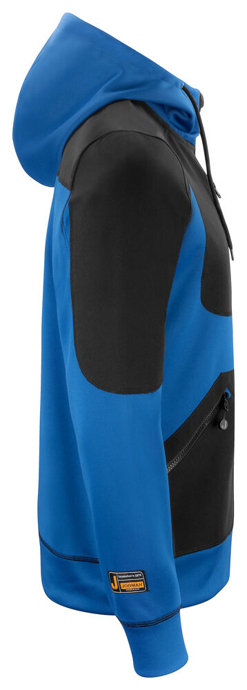 Jobman - 5303 Hoodie Spun Dye Kobalt/Zwart XS