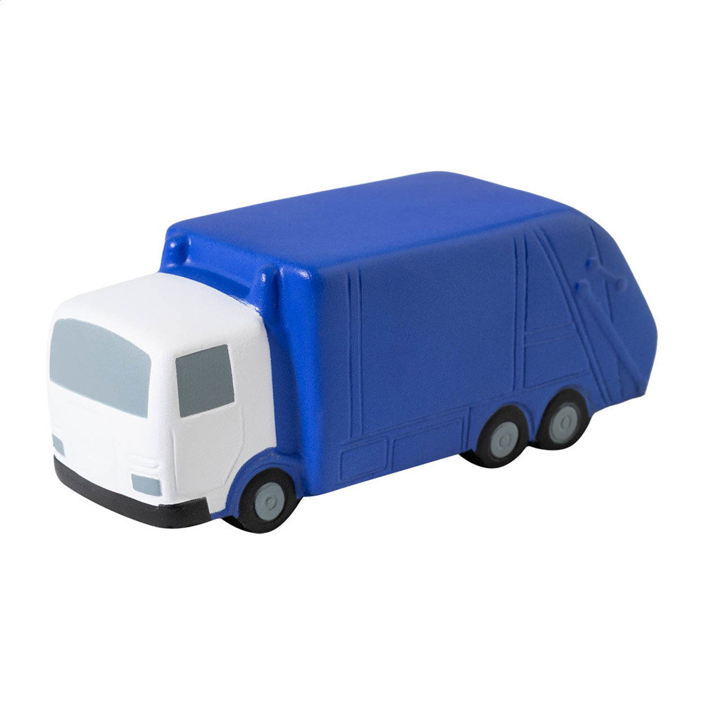 Binbud - antistress vuilniswagen - blauw