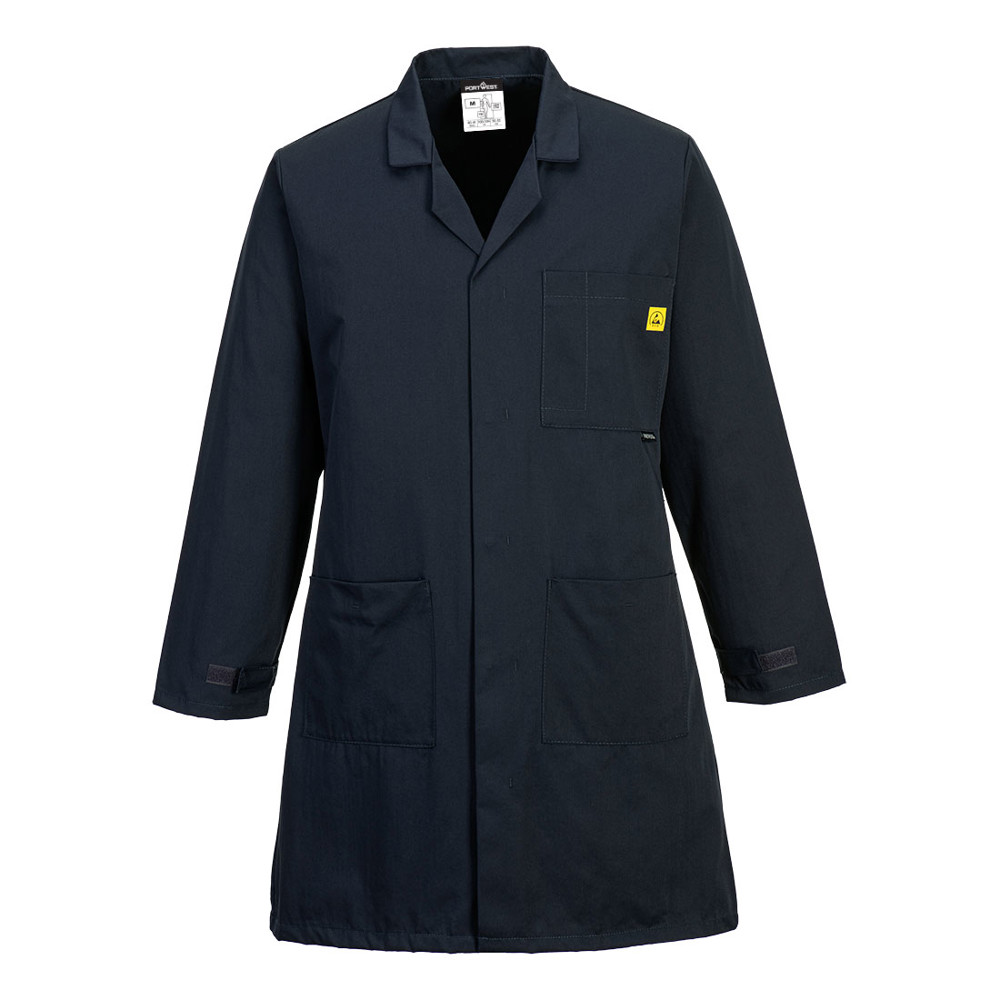 Antistatische ESD Jas - Navy