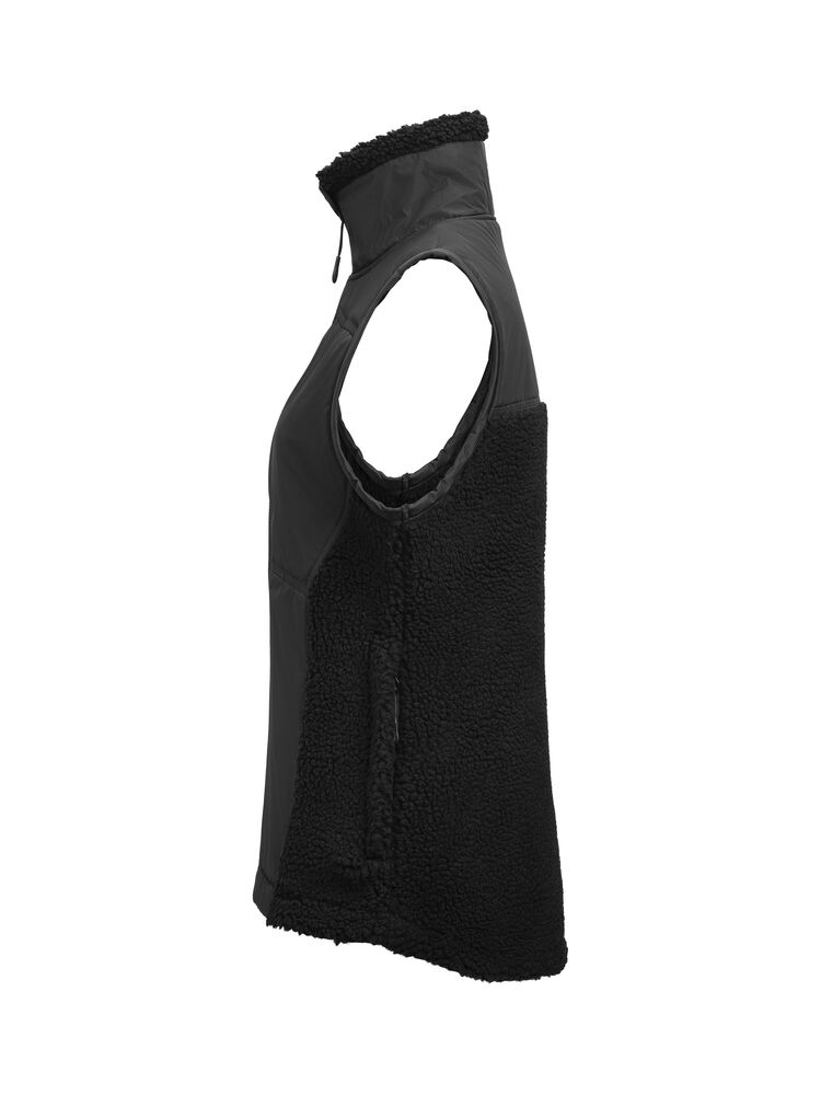 Jobman - 1178 Women's Pile Vest Zwart XL
