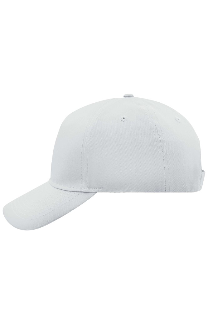 5 Panel Cap - White