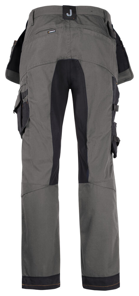 Jobman - 2164 Stretch Trousers HP Donkergrijs/Zwart C152
