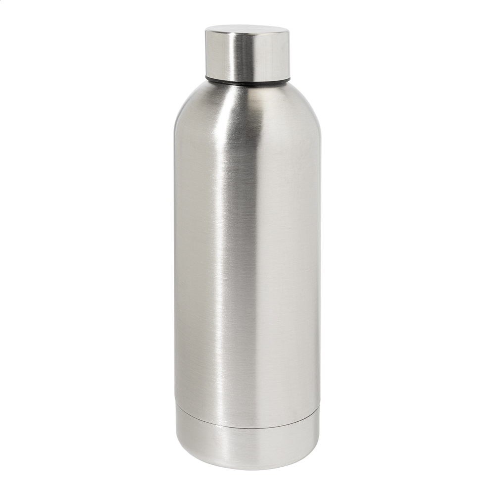 Blussi - roestvrijstalen fles - zilver