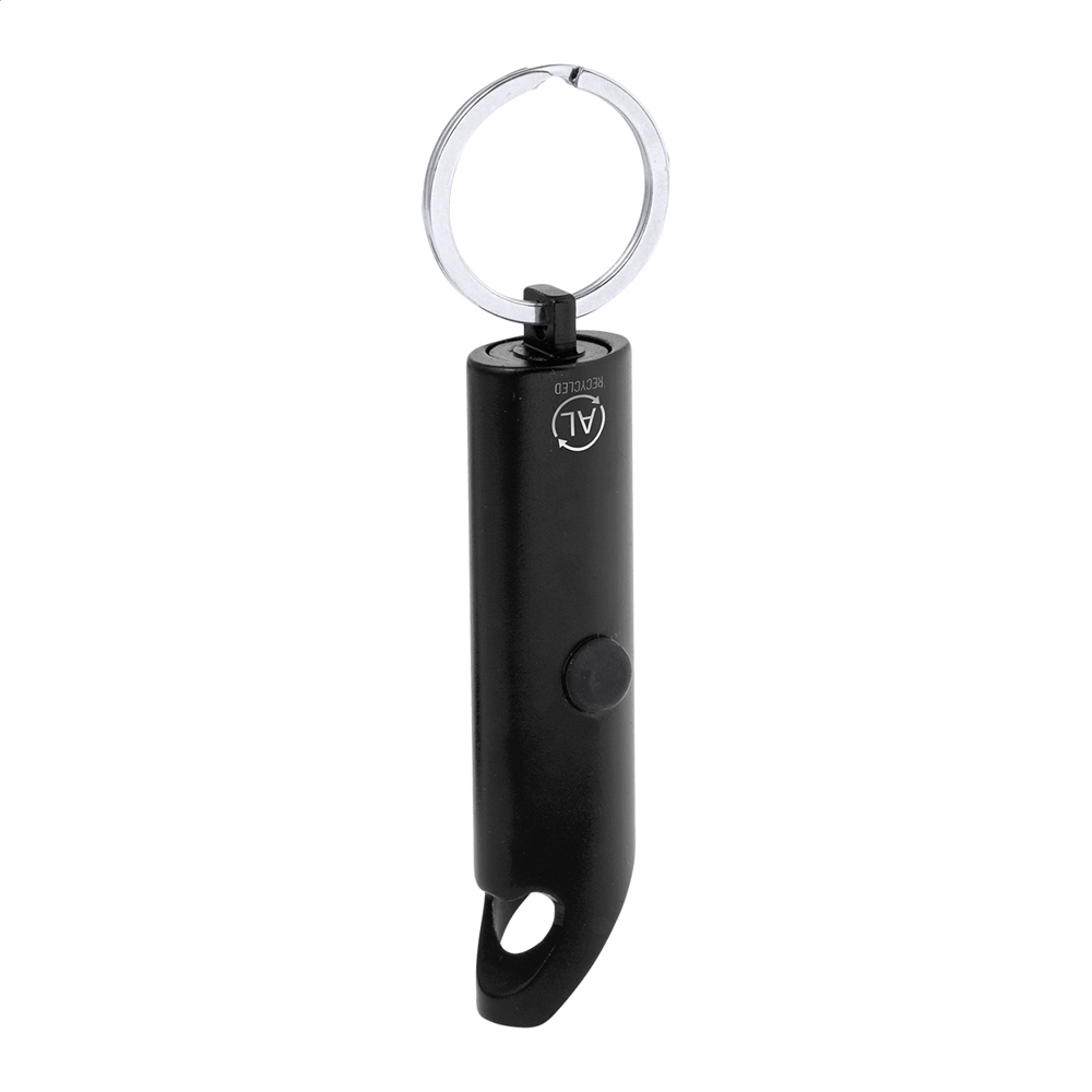 Rutto - flesopener zaklamp - Zwart
