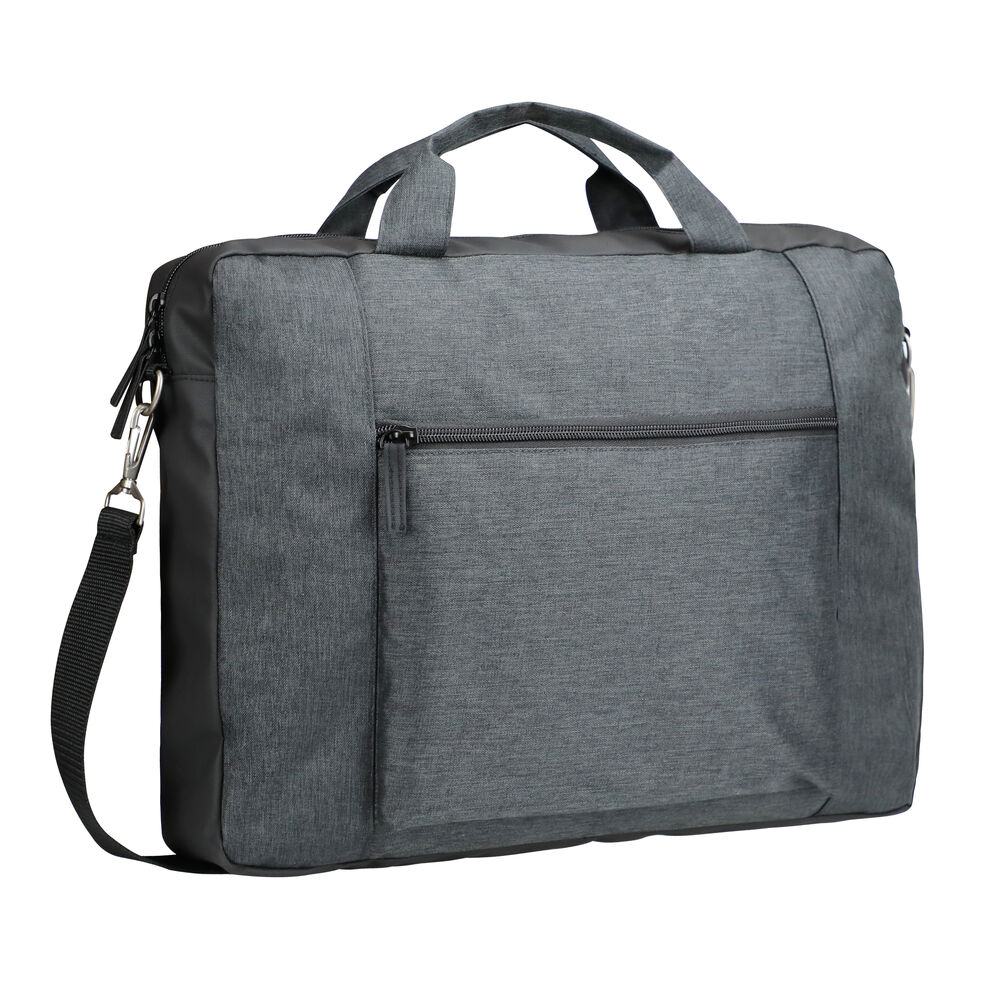 Clique - Prestige Briefcase - Antraciet Melange