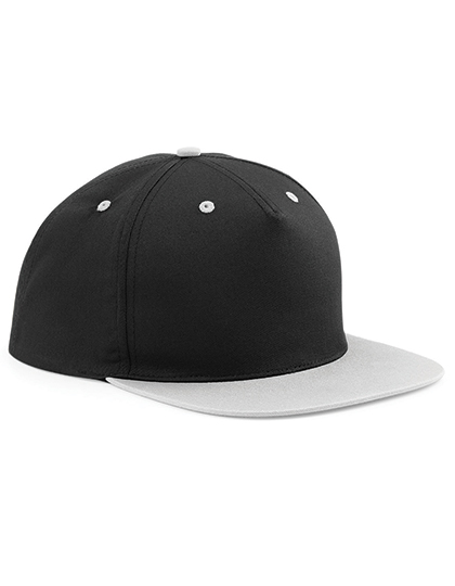 5 Panel Contrast Snapback - black/grey