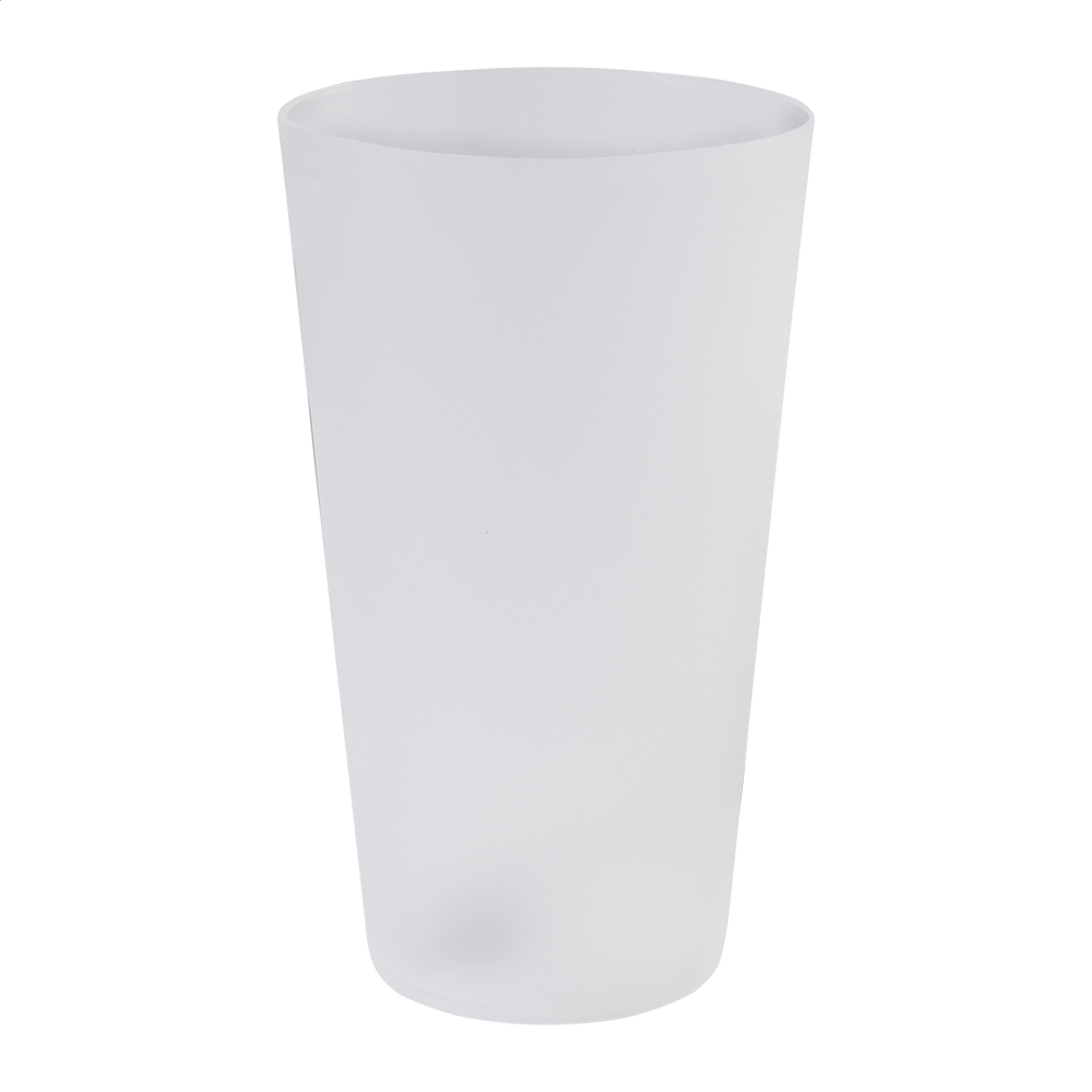 Festivo Plus - herbruikbare event cup - froster wit