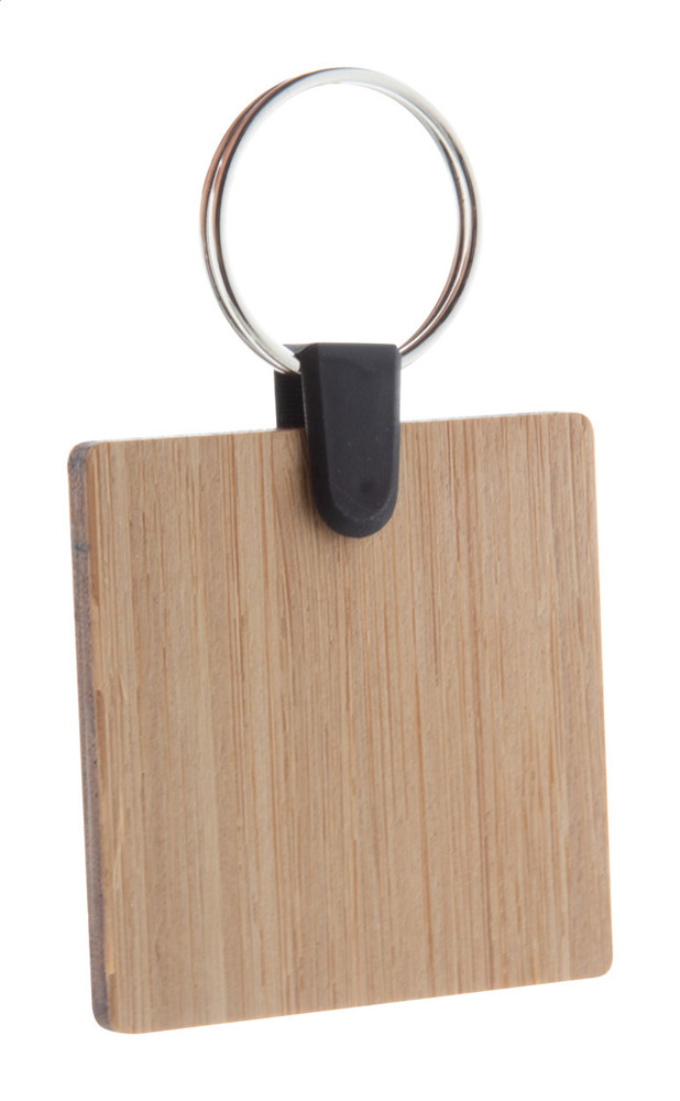 Bambry - bamboo sleutelhanger - natuurlijk