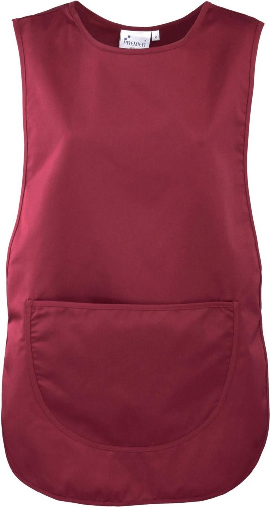 'Colours' Pocket Tabard - Burgundy