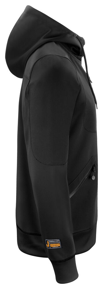 Jobman - 5303 Hoodie Spun Dye Zwart L