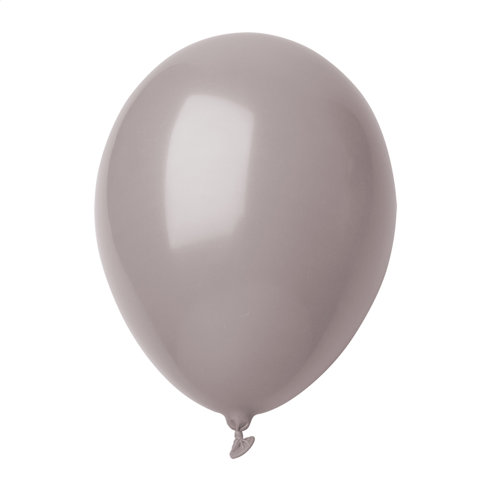 CreaBalloon - ballon, pastel kleuren - licht grijs
