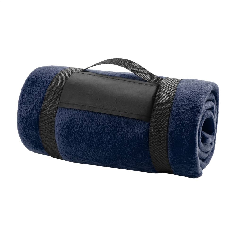 Vinson - fleecedeken - donker blauw