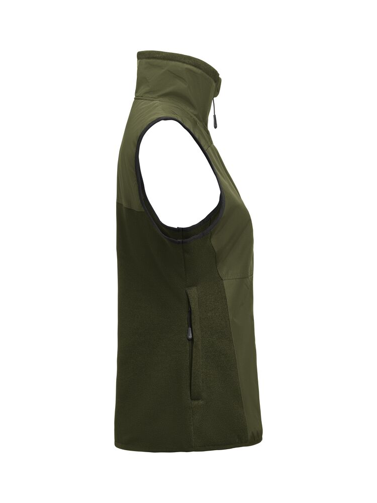 Jobman - 1277 Women's Fleece Vest Olijfgroen S
