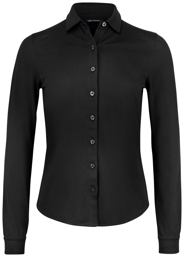 Cutter & Buck - Advantage Shirt Dames - Zwart