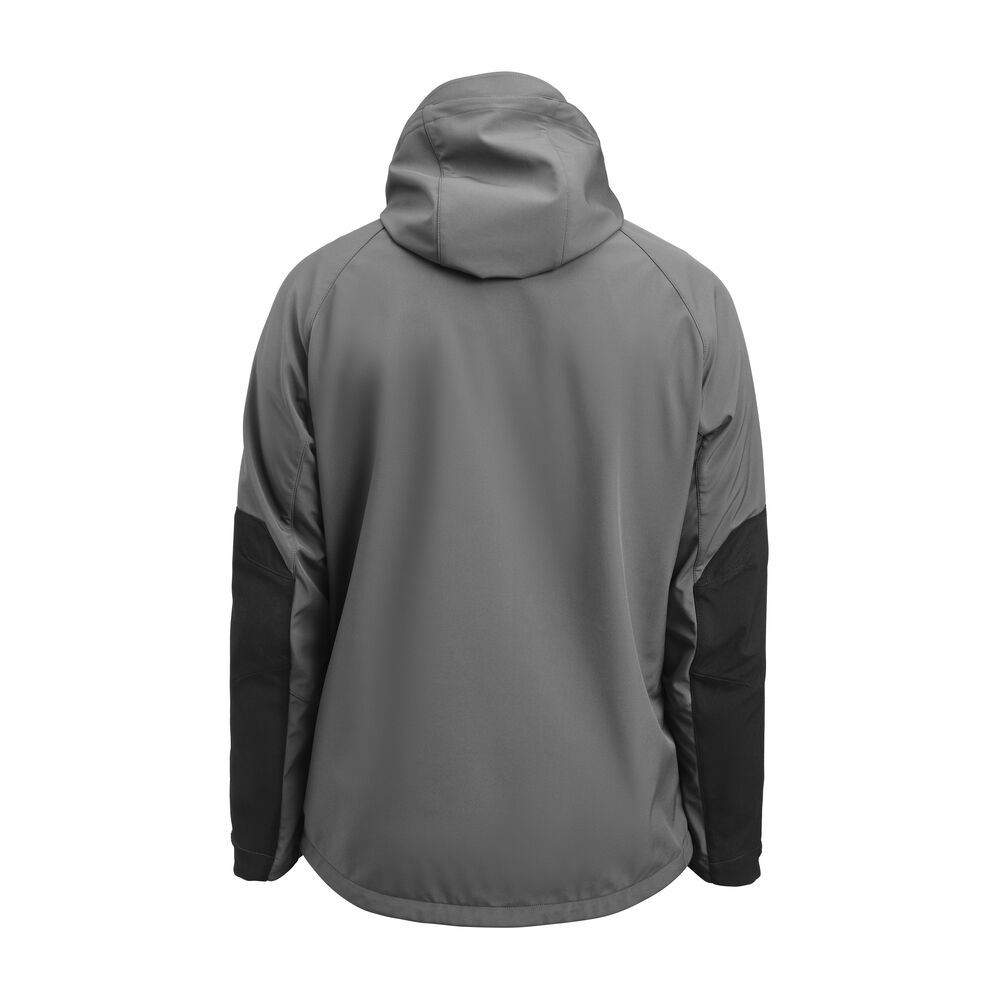 Jobman - 1391 Softshell Jacket Donkergrijs/Zwart M
