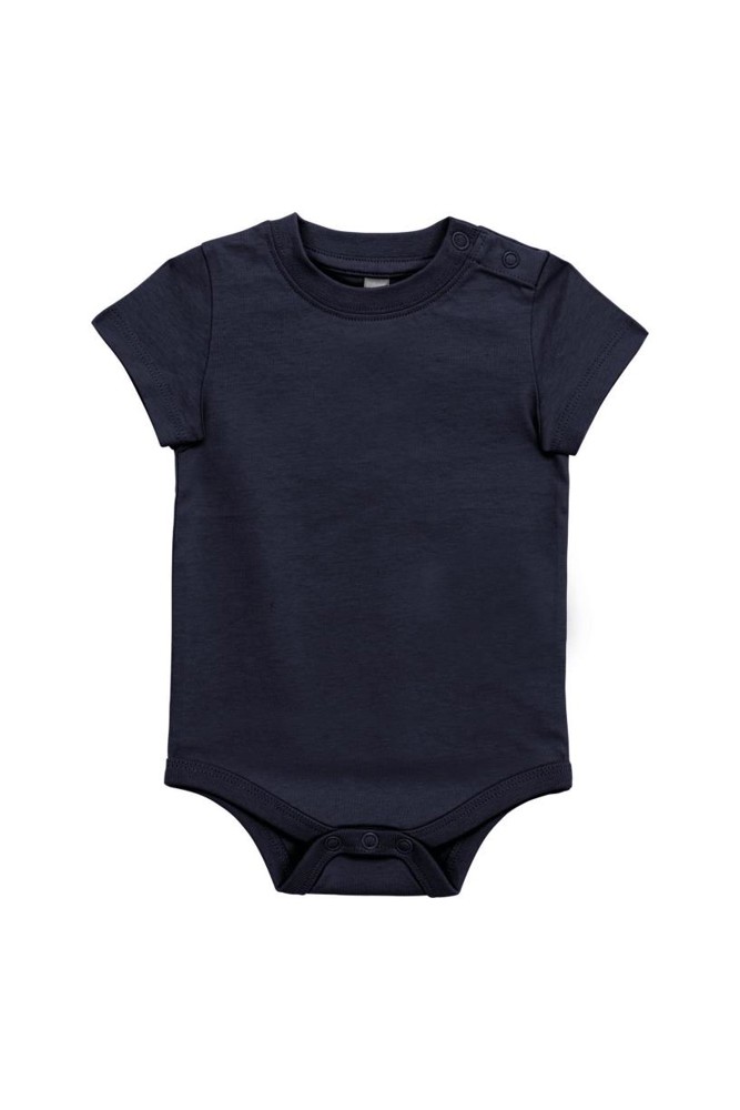 Babyromper korte mouwen - Navy