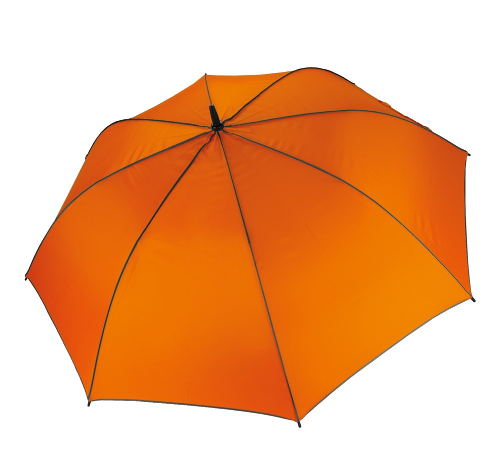 Automatische Golfparaplu - orange/darkgrey