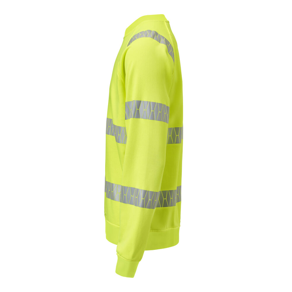 Jobman - 5324 Sweatshirt Hi-Vis Geel 4XL