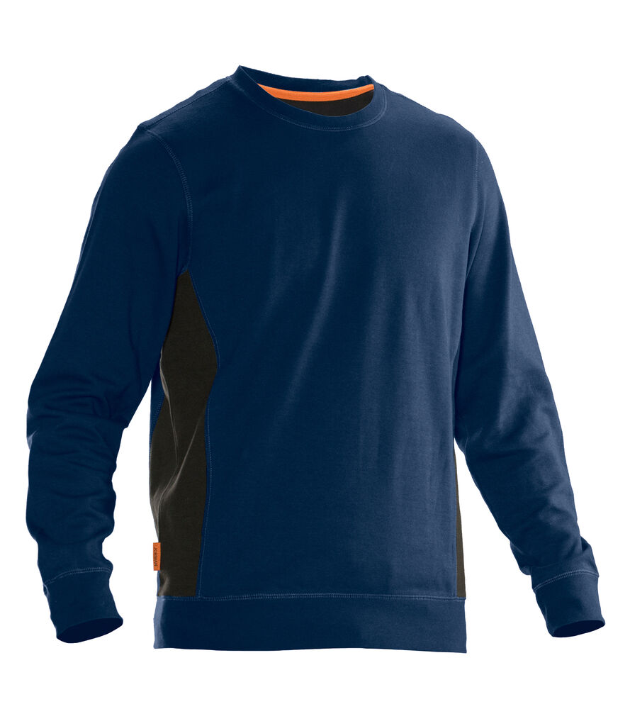 Jobman - 5402 Roundneck Sweatshirt Navy/Zwart M