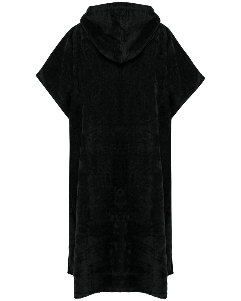 PA581 - Uniseks poncho met capuchon van badstof