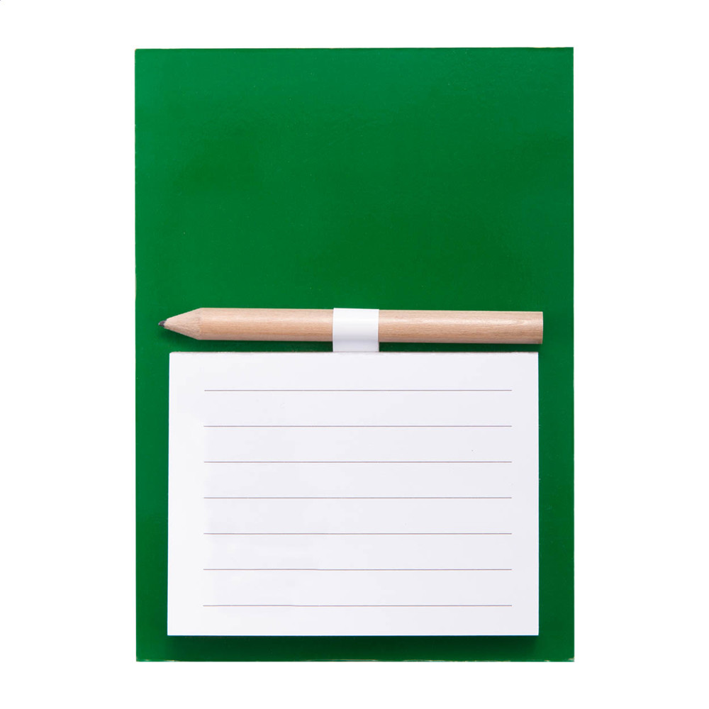 Pecfri - magnetisch notitieblok - groen