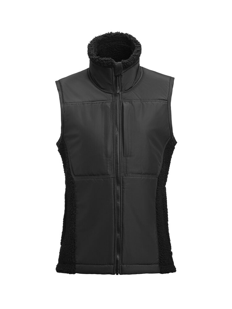 Jobman - 1178 Women's Pile Vest - Zwart