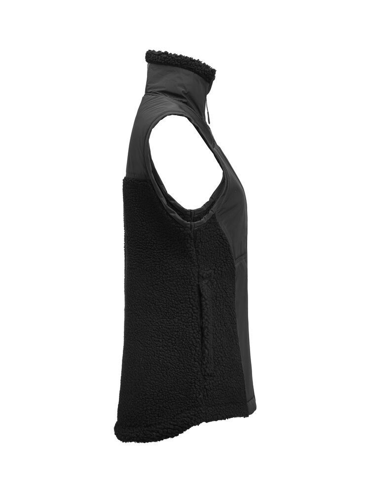 Jobman - 1178 Women's Pile Vest Zwart XL